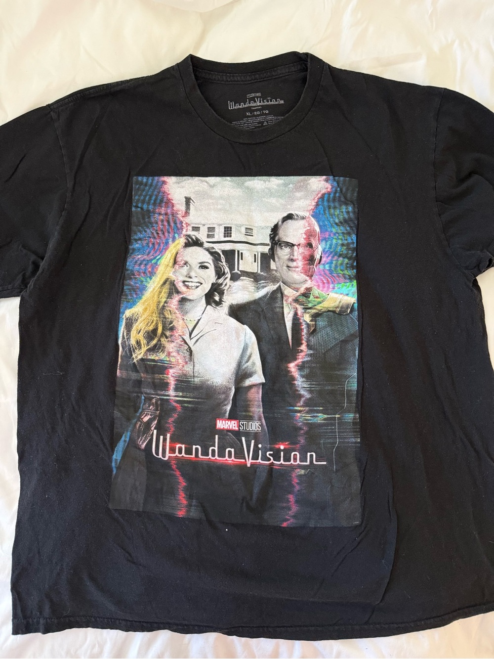 Marvel Studios WandaVision Black Graphic T‑Shirt